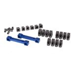 Traxxas - Mounts, suspension arms, aluminum (blue-anodized) (front & rear) (TRX-8334X)