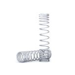Spring, shock, front (silver) (GTR) (0.833 rate, white stripe) (2) (TRX-8444X)