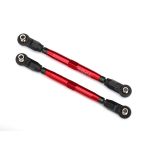 Traxxas - Toe links, front, Unlimited Desert Racer (TUBES red-anodized, 7075-T6 aluminum, (TRX-8547R)