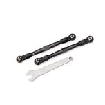 Traxxas - Toe links, front (TUBES gray-anodized) (TRX-8948-GRAY)