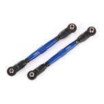  Toe links, front (TUBES blue-anodized) (TRX-8948X)