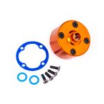Traxxas - Carrier, differential (aluminum, orange-anodized) (TRX-9581T)