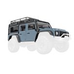Traxxas - Body, Land Rover Defender, complete, licht blauw (TRX-9712-BGRY)