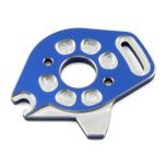 Plate, motor, aluminum (blue-anodized)