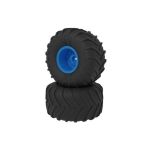 Arrma - dBoots Cut Chevron MT Tire Set Glued, Blue (ARA-2530)