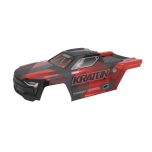 Arrma - Mini Kraton Body (Rood/Zwart) (ARA-2652)