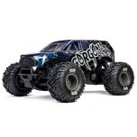 Arrma 1/10 Gorgon 223S 2WD RTR Brushless Monster Truck, Blauw/Zwart