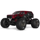 Arrma 1/10 Gorgon 223S 2WD RTR Brushless Monster Truck, Rood/Zwart