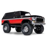 Traxxas TRX-4 1979 Ford Bronco Crawler - Rood (Clipless Body)