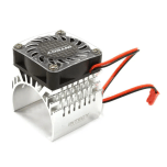 Integy 40x40 mm high Speed Cooling fan + Heatsink voor 40 mm motoren, Zilver