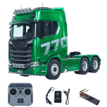 Huina 1/14 Scania K770S-100 6X6 RC Haulage Truck RTR - Groen