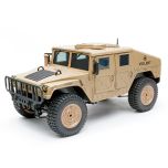 E-ZEE RC 1/16 4WD Hummer Military Truck RTR - Zand