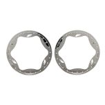 Traxxas - Beadlock Rings, Rear, Chrome (4.3'') (2) (TRX-10948-CHRM)