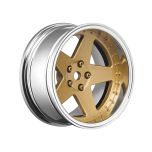 Louise 1/10 drift 2,4,6,8mm offset 14-spoke wheels - Brons