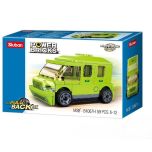 Sluban - Pullback Elektro Auto Groen H