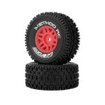 Method RC Geoform 1/16 SC Tyres 12mm Hex - Rood (Arrma Grom Mojave)