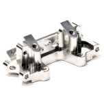 Integy Aluminium V2 Front Bulkhead, Silver - Traxxas Slash/Stampede 2WD