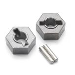 Wheel hubs, hex (steel)