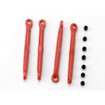 Toe link, front & rear (molded composite) (4)/ hollow balls (8) (1/16 slash)