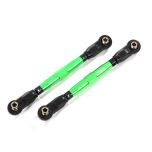  Toe links, front (TUBES green-anodized) (TRX-8948G)