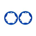 Traxxas - Beadlock Rings, Rear, Blauw (4.3'') (2) (TRX-10948-BLUE)
