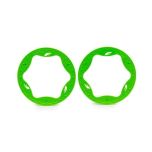 Traxxas - Beadlock Rings, Rear, Groen (4.3'') (2) (TRX-10948-GRN)