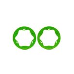 Traxxas - Beadlock rings, front, green (3.5") (2) (TRX-10976-GRN)