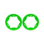 Traxxas - Beadlock rings, rear, green (3.9") (2) (TRX-10977-GRN)