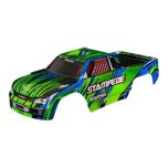 Traxxas - Body, Stampede - Groen (Clipless mounts) (TRX-3620A-GRN)