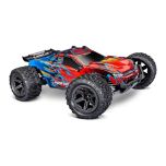 Traxxas Rustler 4X4 HD VX3 Brushless RTR - Rood