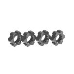 Traxxas - Wheel hubs, hex, aluminum (gray-anodized) (4) (TRX-7756-GRAY)