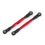 Traxxas - Toe links, front (TUBES red-anodized) (TRX-8948R)