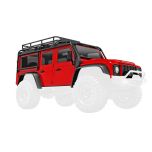 Traxxas - Body, Land Rover Defender, complete, rood (TRX-9712-RED)