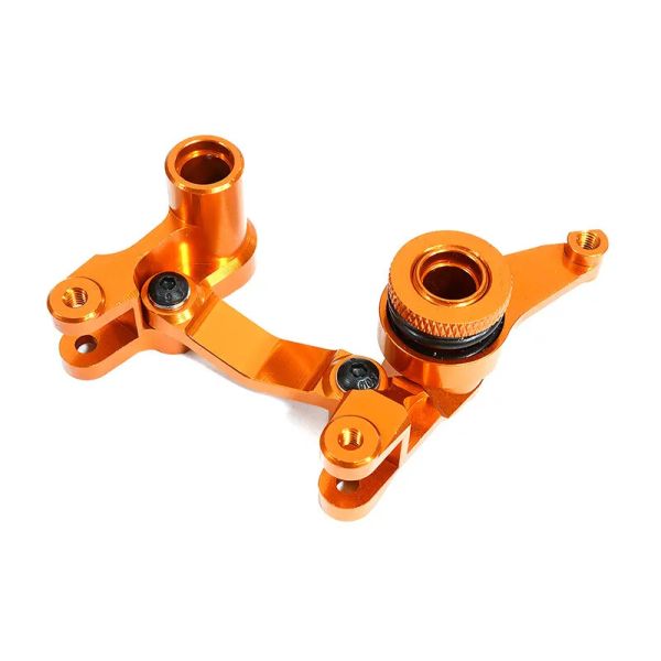 Kit Sterzo CNC In Alluminio Billet Per Traxxas E-Maxx 1/10 (3908/3903) – Integy C26060GREY, Grigio, Migliora Durata E Precisione