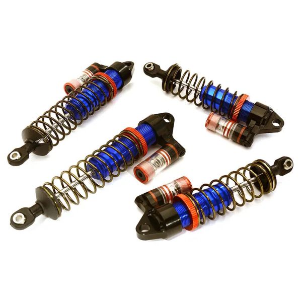 Integy Piggyback shock set, Blue Traxxas Slash 4x4? TopRC!
