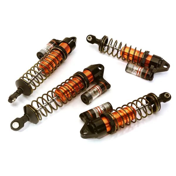 Integy Piggyback shock set, Orange Traxxas Slash 4x4? TopRC!