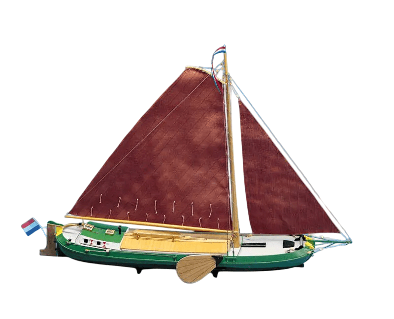 Billing Boats Friese Tjalk "Skutsje" houten scheepsmodel 1:36 afbeelding