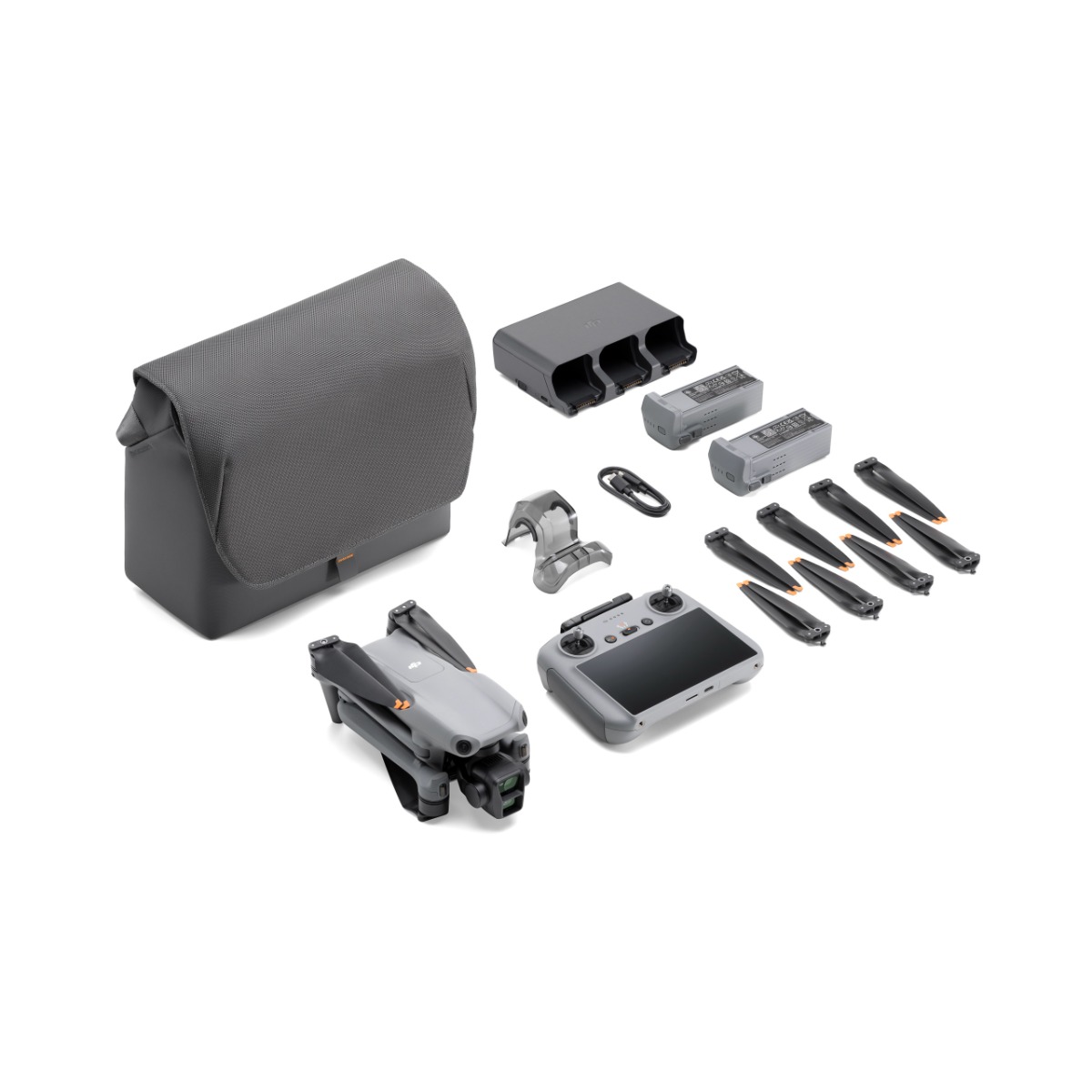 DJI Air 3 Fly More Combo incl. DJI RC 2 zender DJI Air 3 Fly More Combo incl. DJI RC 2 zender