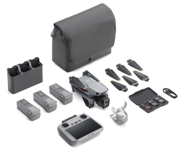 DJI Air 3S Fly More Combo incl. DJI RC2 Smart Controller afbeelding