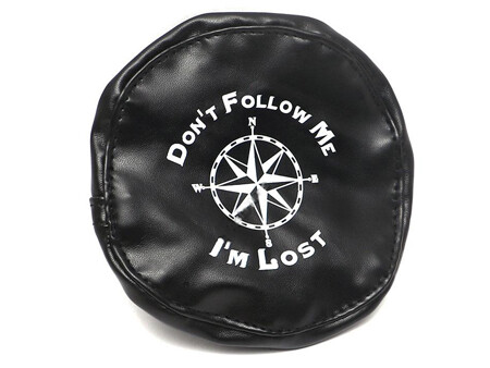 Spare Tire Cover - Dont Follow Me Print voor 1.9" banden