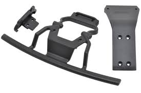RPM Front Bumper & Skid Plate, Ford Raptor Body - Losi Baja Rey