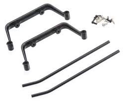 Landing skid set (black-anodized)/ screws (4) (assembled)