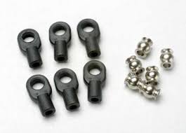 Rod ends, small, with hollow balls (6) (for revo steering linkage) afbeelding