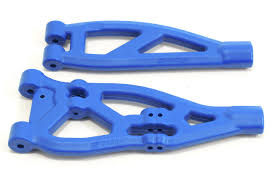 RPM Front Upper & Lower A-Arm, Blue - Arrma Kraton 6S