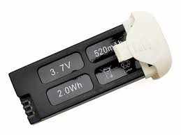 Hubsan H107C+ Lipo Battery Set & Compartment Cover afbeelding