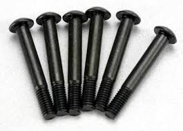 Screws, 3x21mm button-head machine (hex drive) (partially threaded, revo brake bolts) (6)