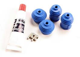 Rebuild kit (for revo/maxx steel constant-velocity driveshafts) (includes pins, dustboots, & lube for 2 driveshafts assemblies)
