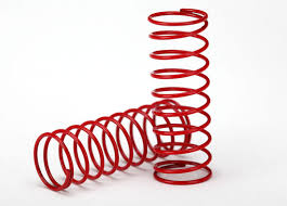 Spring, shock (red) (GTR) (0.314) (2) (TRX-7666) afbeelding