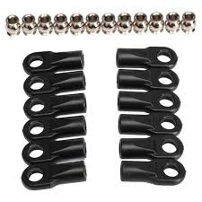 Rod ends, revo (large) with hollow balls (12) afbeelding