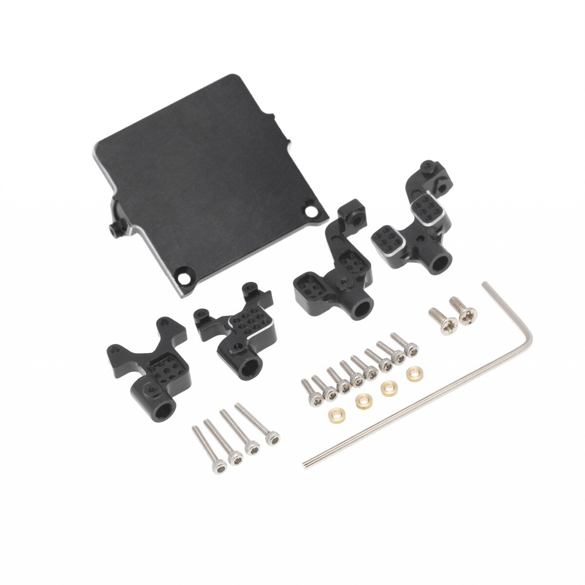 Axial SCX24 Aluminium Front Rear Suspension Bracket & Shock Mount afbeelding